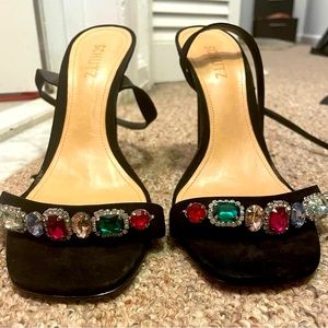 Schutz Rhinestone Heels Size 9